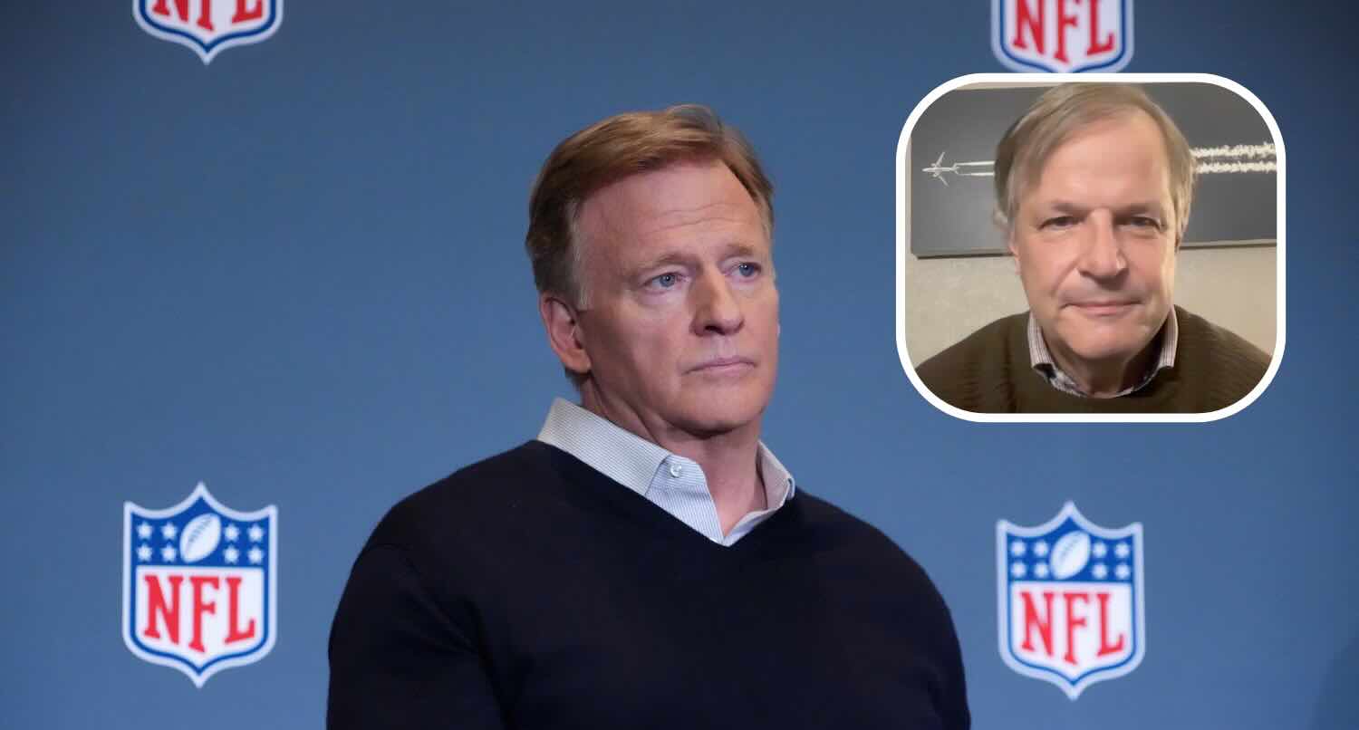 John Ourand and Roger Goodell