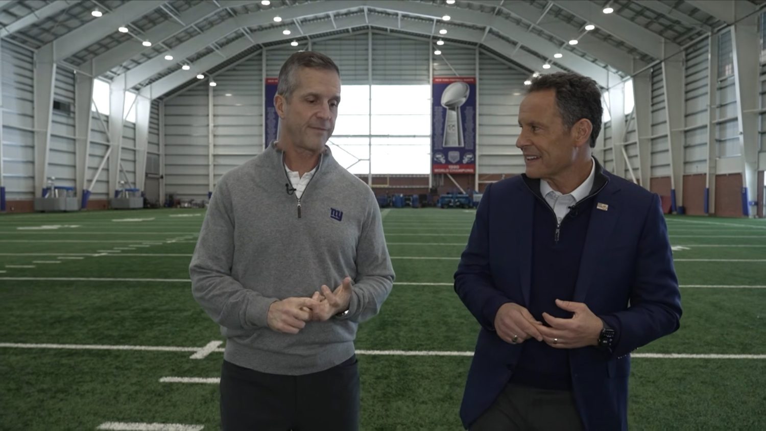 John Harbaugh speaks to Brian Kilmeade about Donald Trump