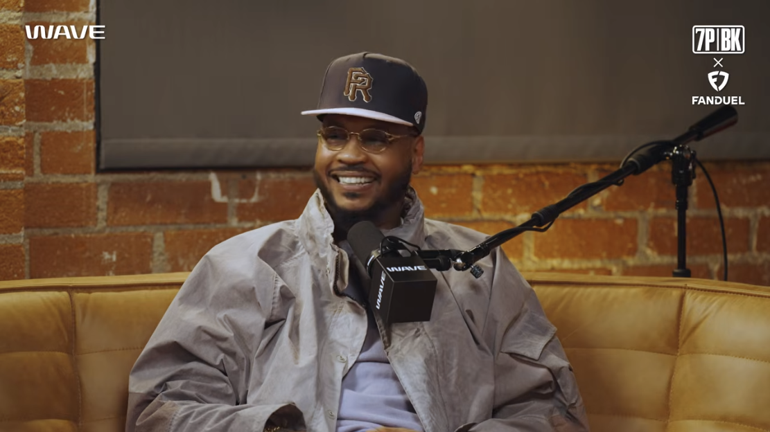 Carmelo Anthony on Reggie Miller and Caitlin Clark