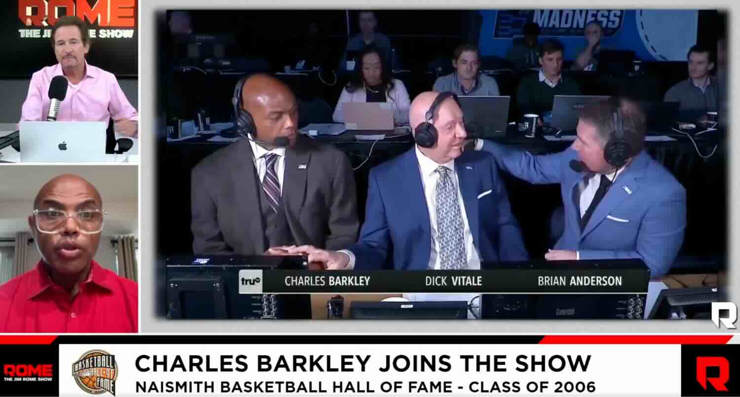 Charles Barkley and Dick Vitale