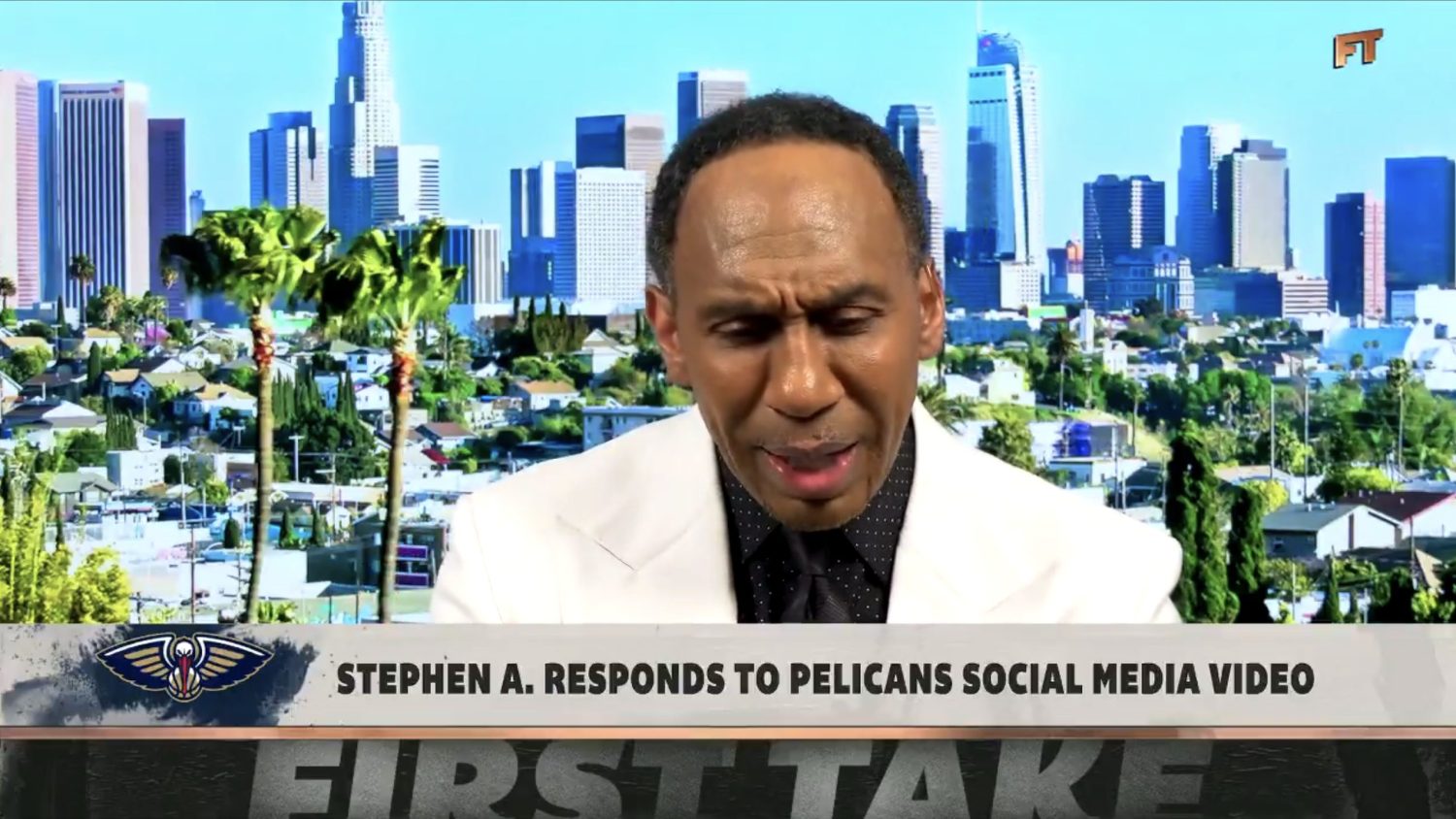 Stephen A. Smith responds to the New Orleans Pelicans