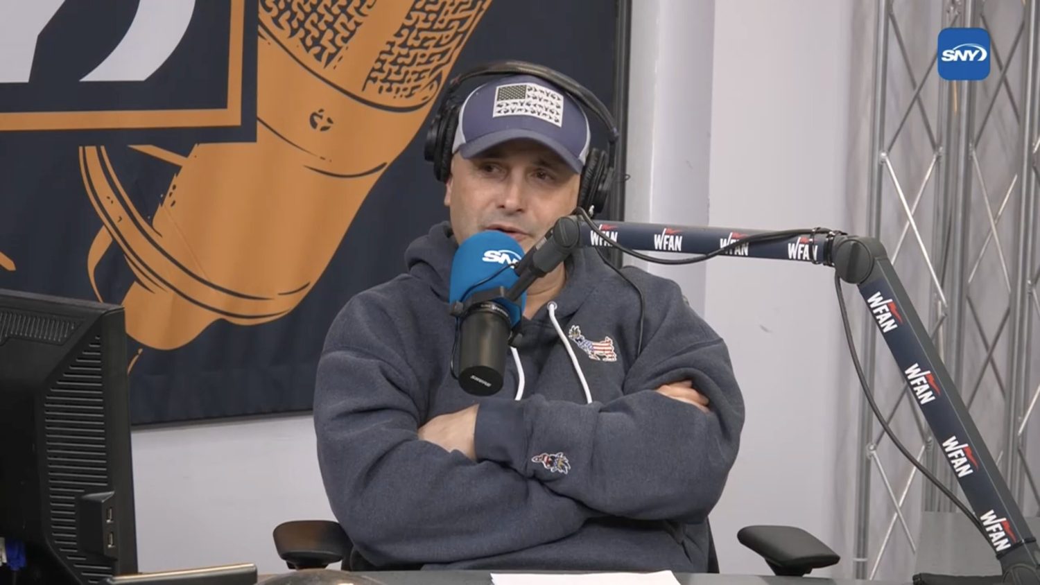 Craig Carton on WFAN and SNY
