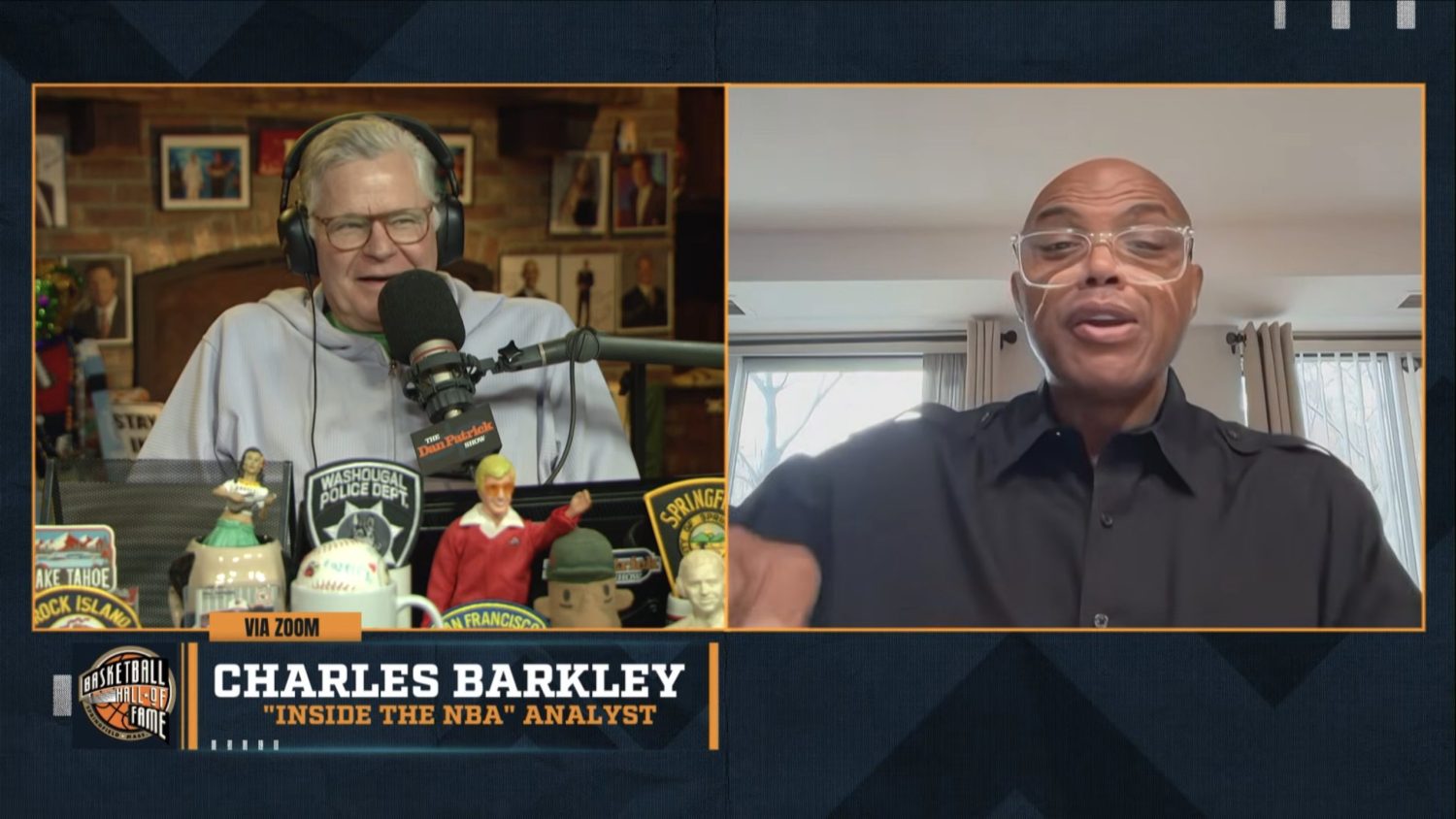 Charles Barkley shares his feelings on spanking with Dan Patrick