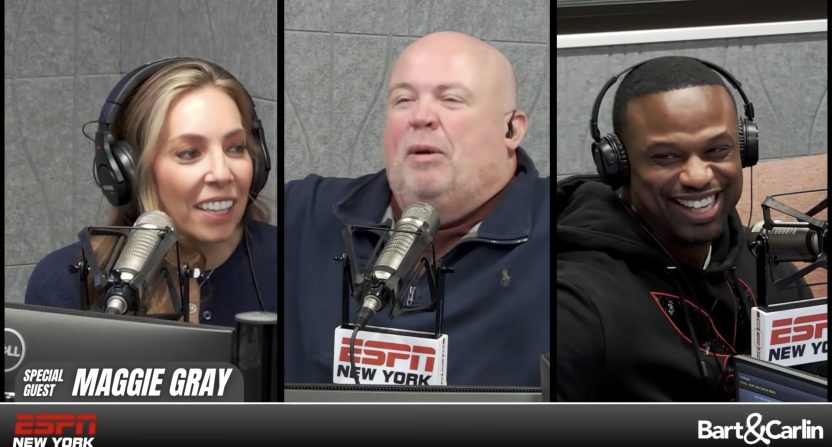 Maggie Gray, Chris Carlin, Bart Scott reunite on ESPN New York