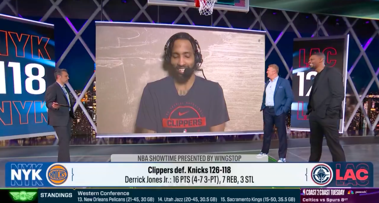 NBC's coverage of Knicks-Clippers
