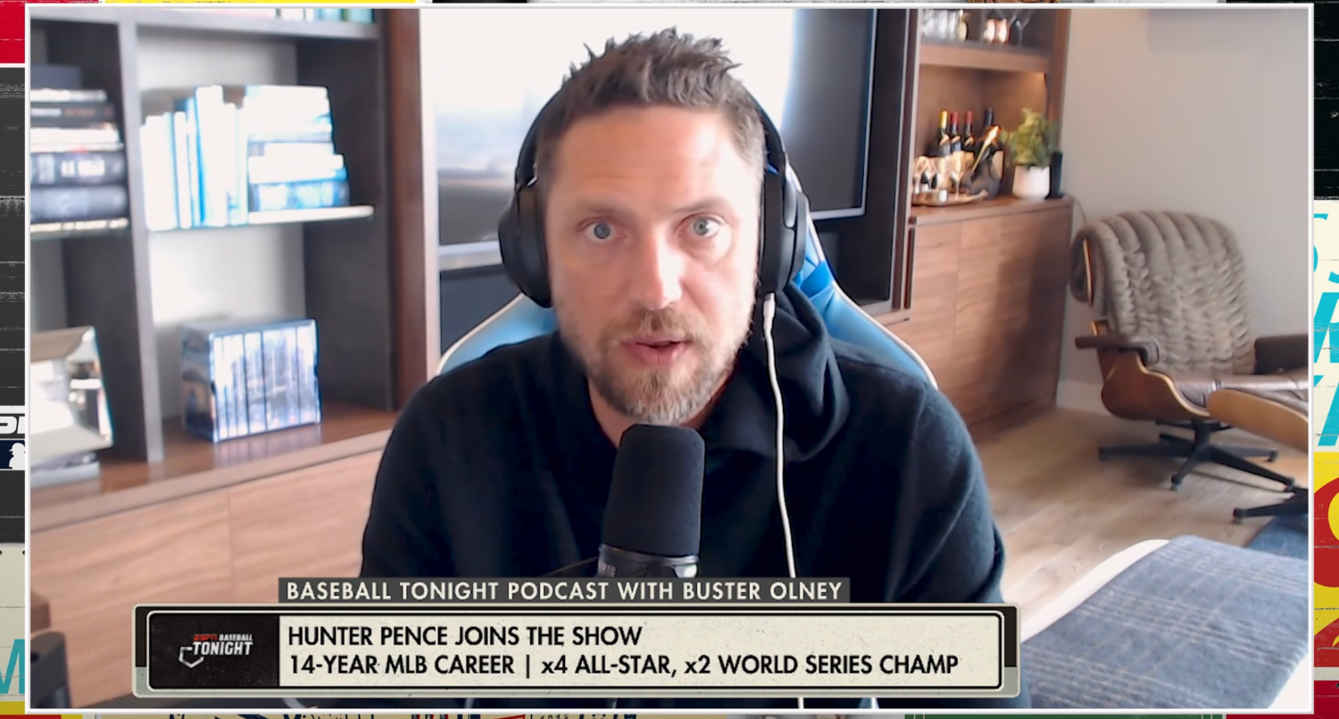 Hunter Pence on Baseball Tonight with Buster Olney