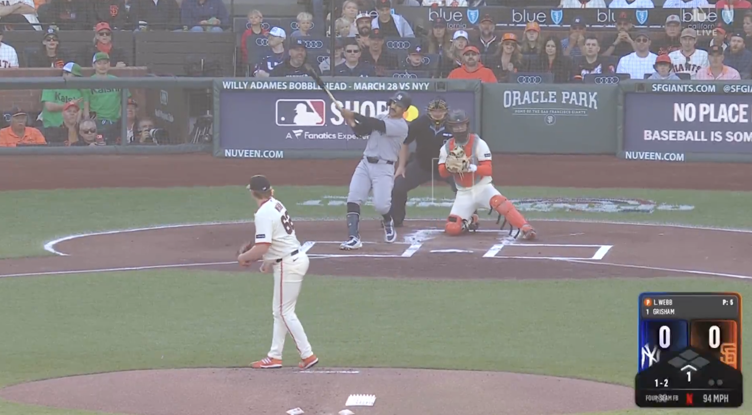 Netflix MLB scorebug