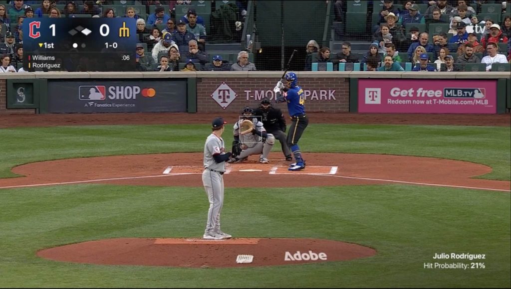 The Apple TV MLB broadcast in 2026. Credit: Apple TV