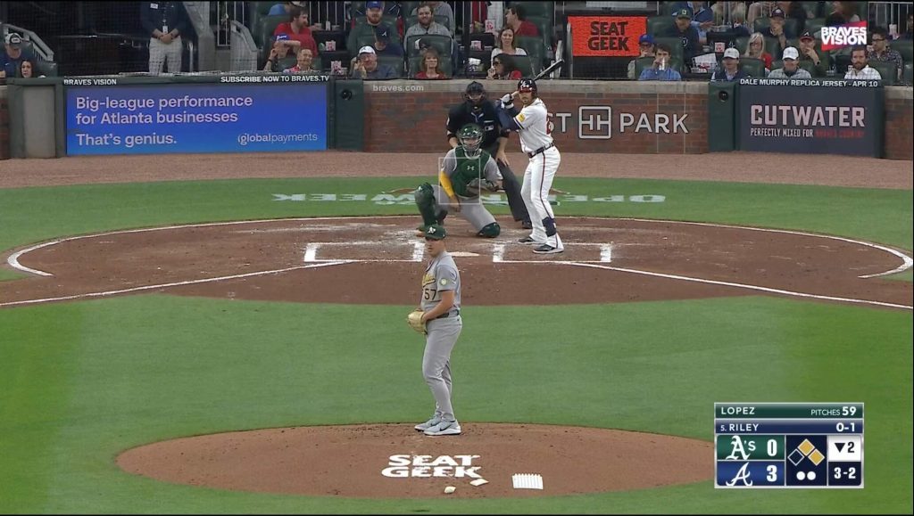 The Atlanta Braves broadcast on BravesVision in 2026. Credit: BravesVision