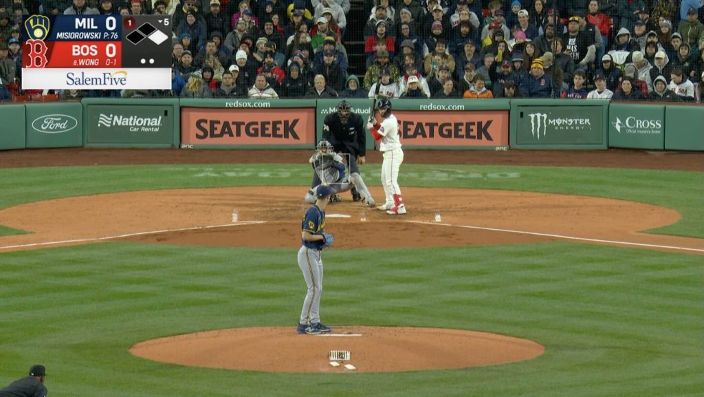 The Boston Red Sox broadcast in 2026. Credit: NESN