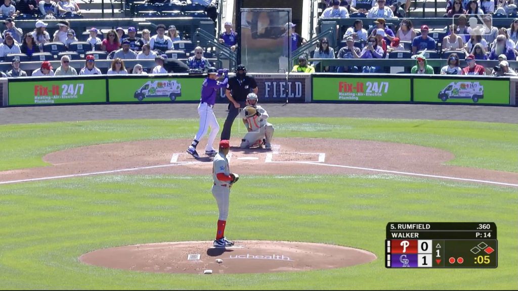 The Colorado Rockies broadcast in 2026. Credit: MLB Local Media