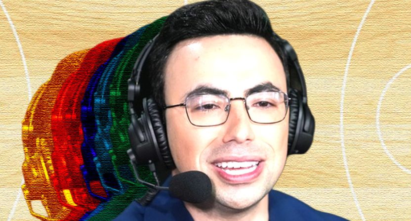 NBC Sports announcer Noah Eagle