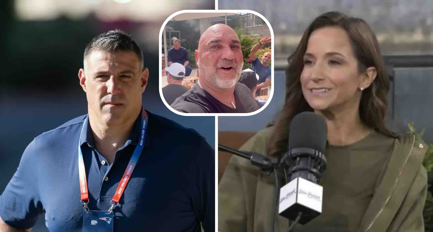 Dianna Russini, Mike Vrabel reportedly ran competing pool party against Jay Glazer at NFL owners meeting