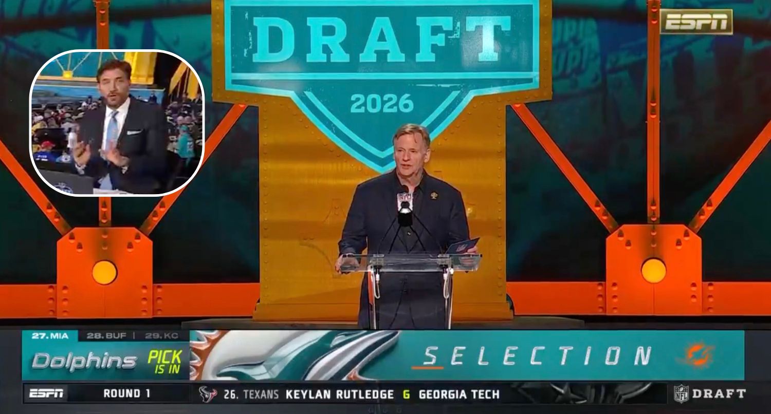 Mike Greenberg completely unaware of NFL Draft trade on ESPN broadcast