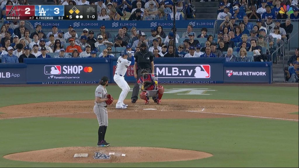 An NBC MLB broadcast on MLB Opening Day in 2026. Credit: NBC