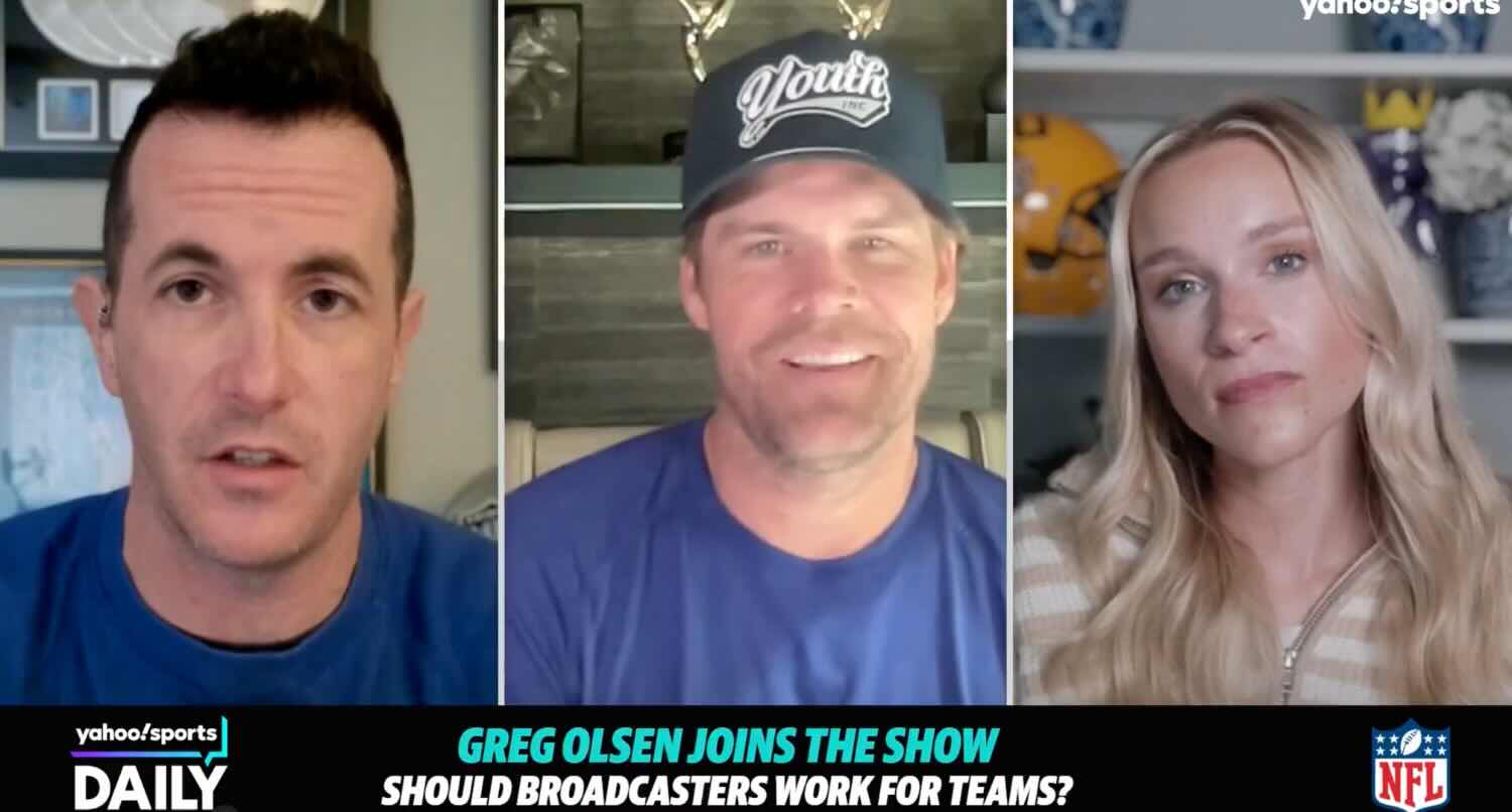 Greg Olsen sees no issue with Tom Brady, Troy Aikman working directly with NFL teams