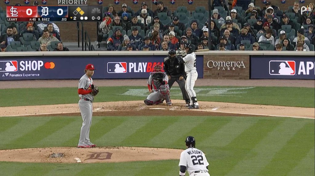A Peacock MLB broadcast in 2026. Credit: NBC Sports