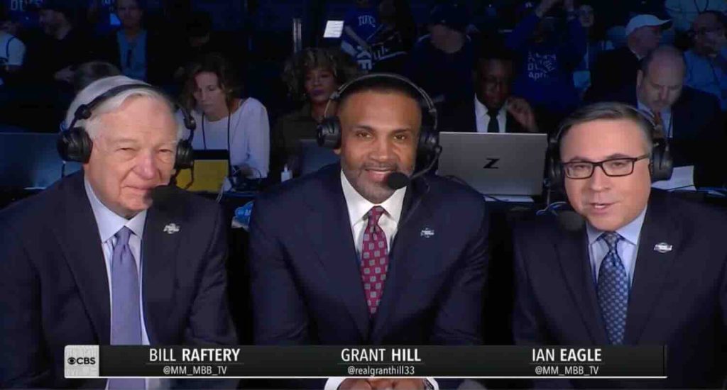 Bill Raftery, Grant Hill, and Ian Eagle