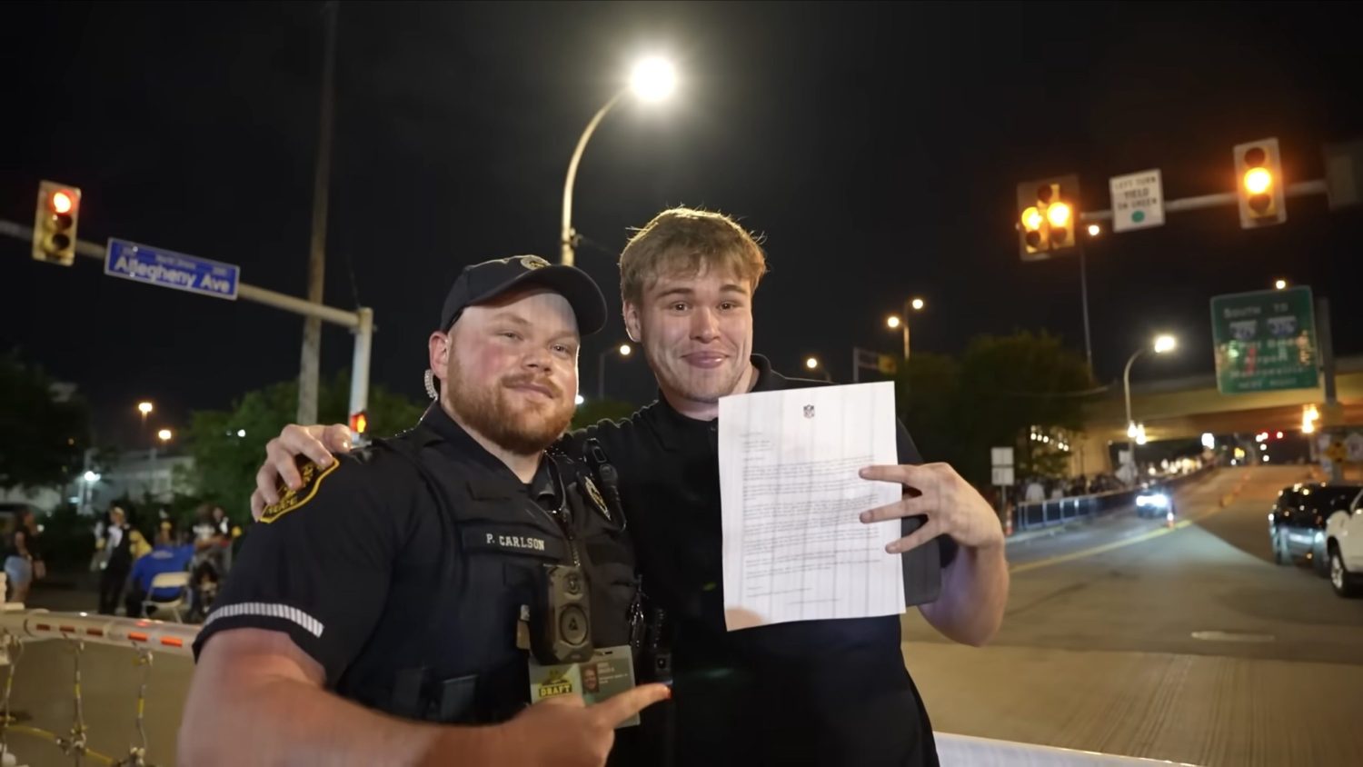 NFL bans YouTuber for crashing draft stage to announce Steelers pick