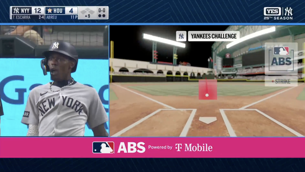 Yankees booth crushes Jazz Chisholm Jr. for challenging pitch down the middle
