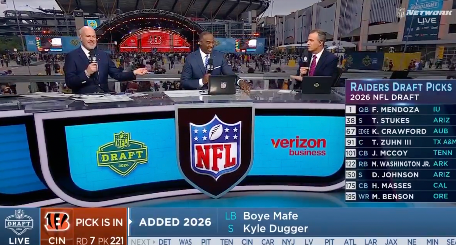 Charles Davis and Daniel Jeremiah gave us ‘First Take’ in the seventh round and it was perfect