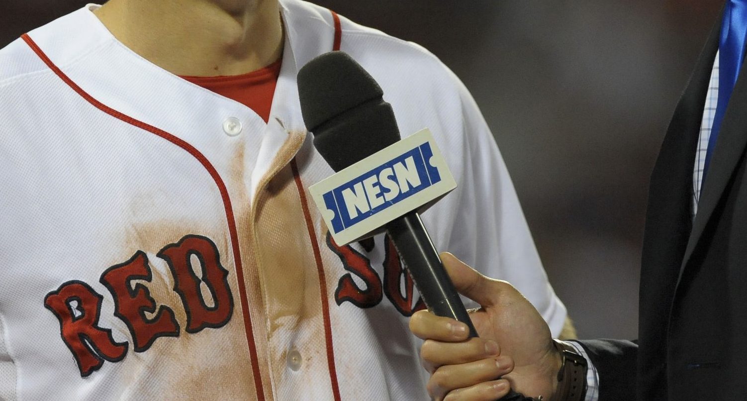NESN mic flag