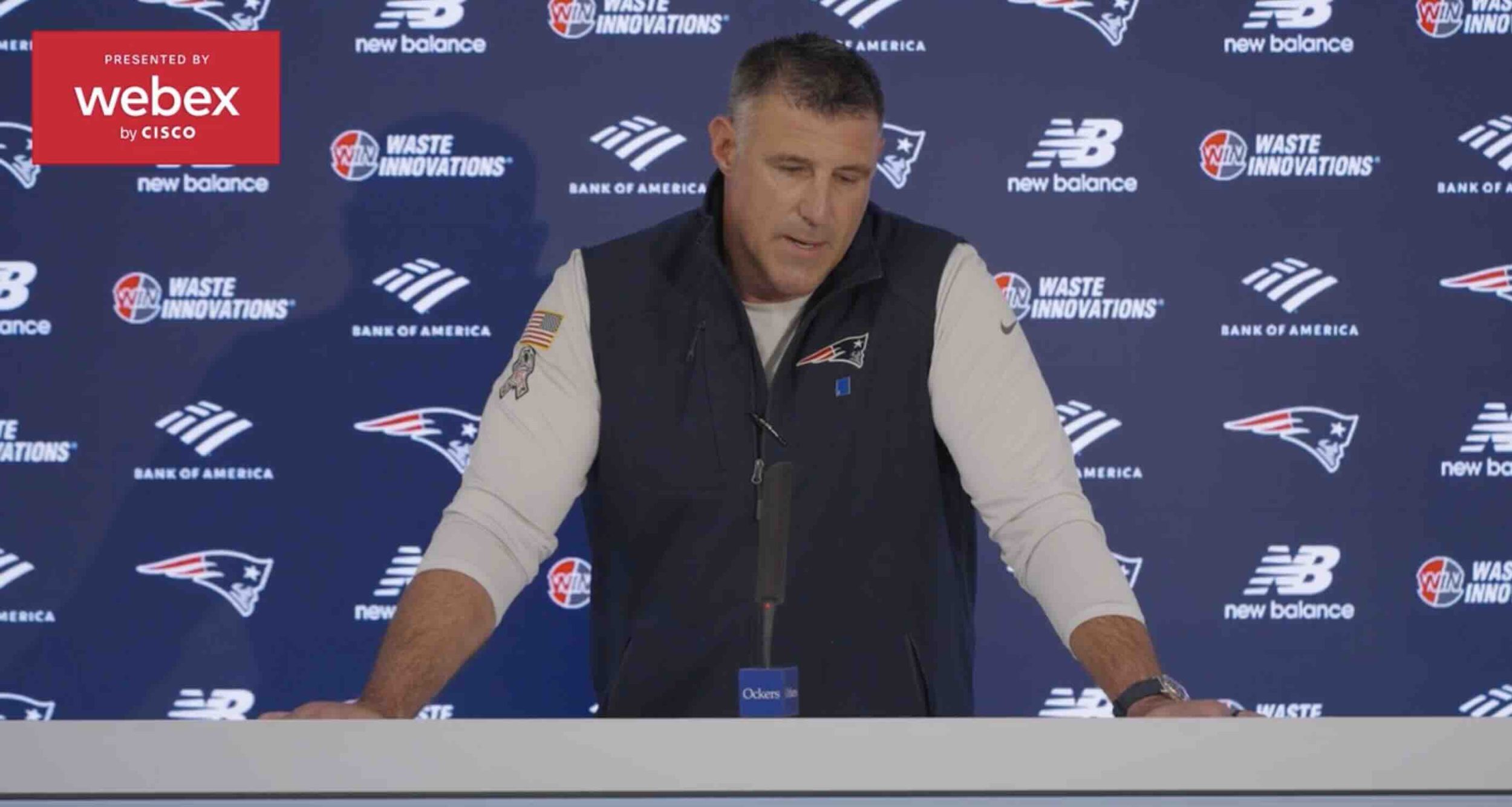Patriots coach Mike Vrabel to miss 2026 NFL Draft Day 3 as he’s ‘seeking counseling’