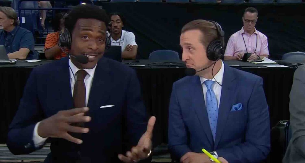 Chris Webber and Brandon Gaudin