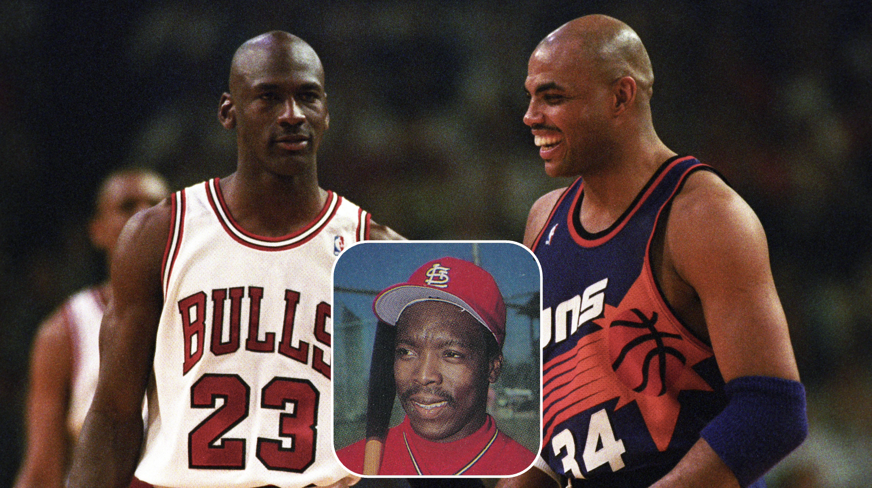 Charles Barkley Vince Coleman Michael Jordan