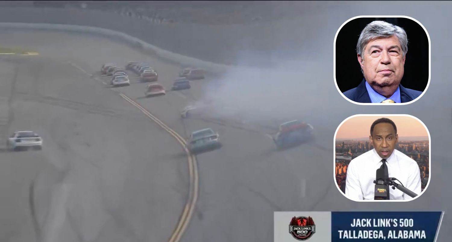 Mike Joy takes shot at Stephen A. Smith on Fox broadcast over NASCAR athlete comments