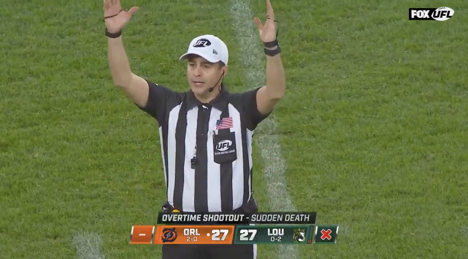 UFL game penalty ending