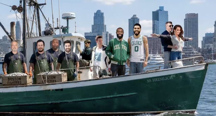 'Inside the NBA' includes Dianna Russini, Mike Vrabel in 'Gone Fishing