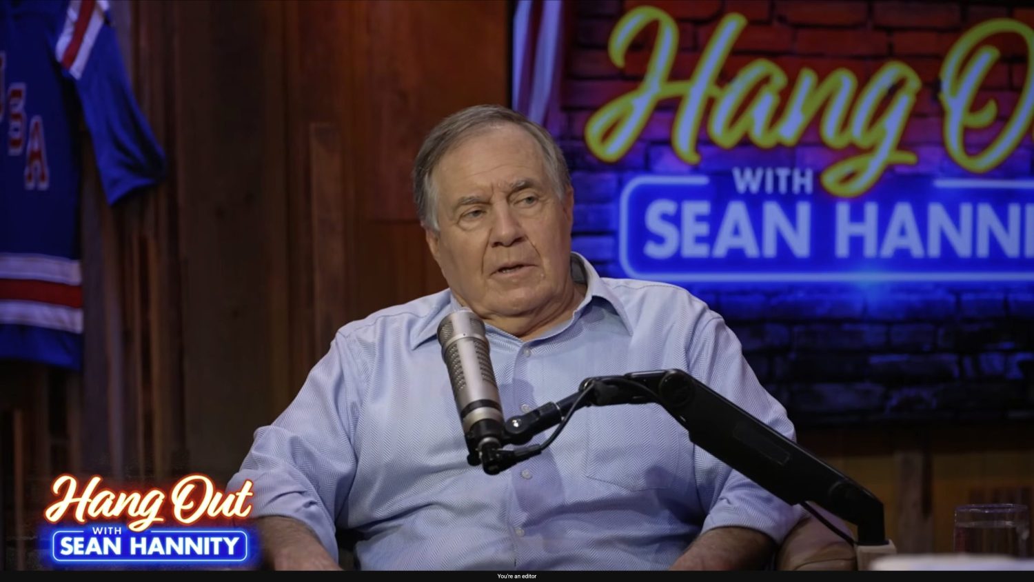 Bill Belichick calls out CBS with Sean Hannity