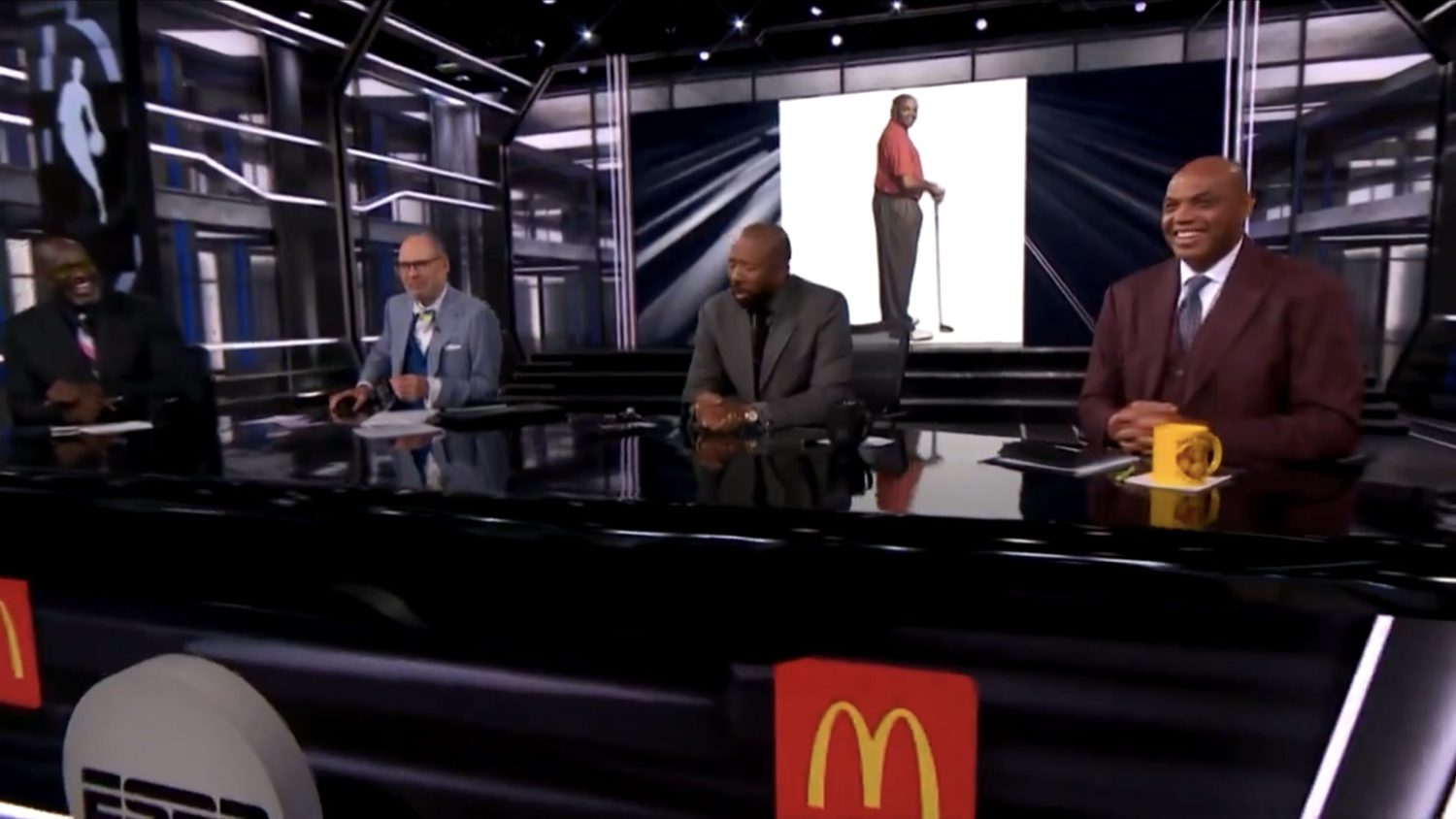 Shaq stuns ‘Inside the NBA' with stiff Charles Barkley quip