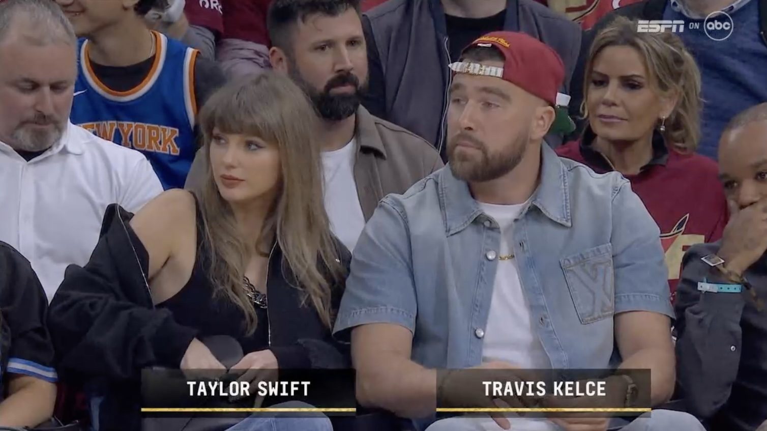 Mike Breen acknowledges 'Travis Kelce and his fiancée'