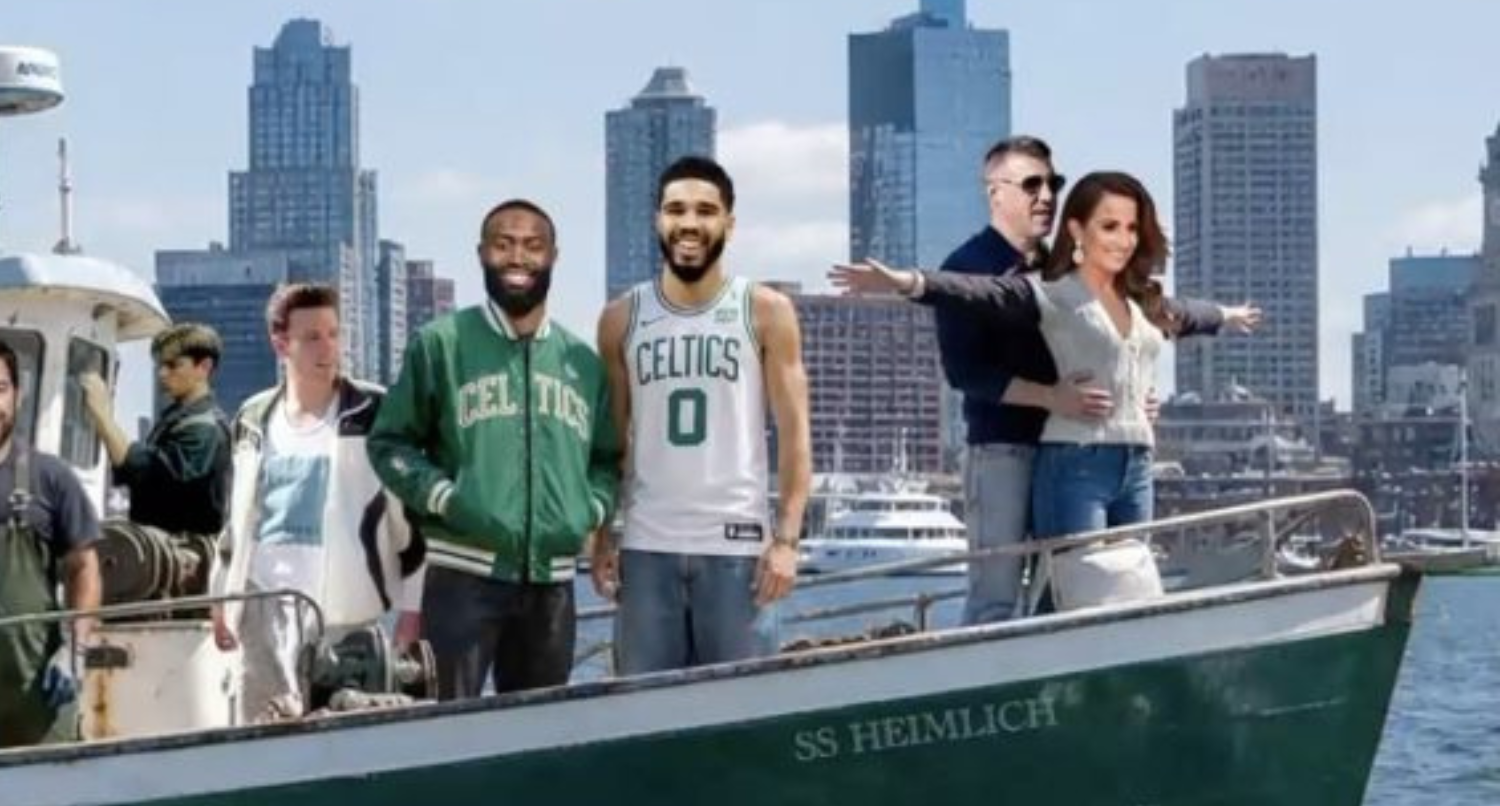 Mike Vrabel and Dianna russini