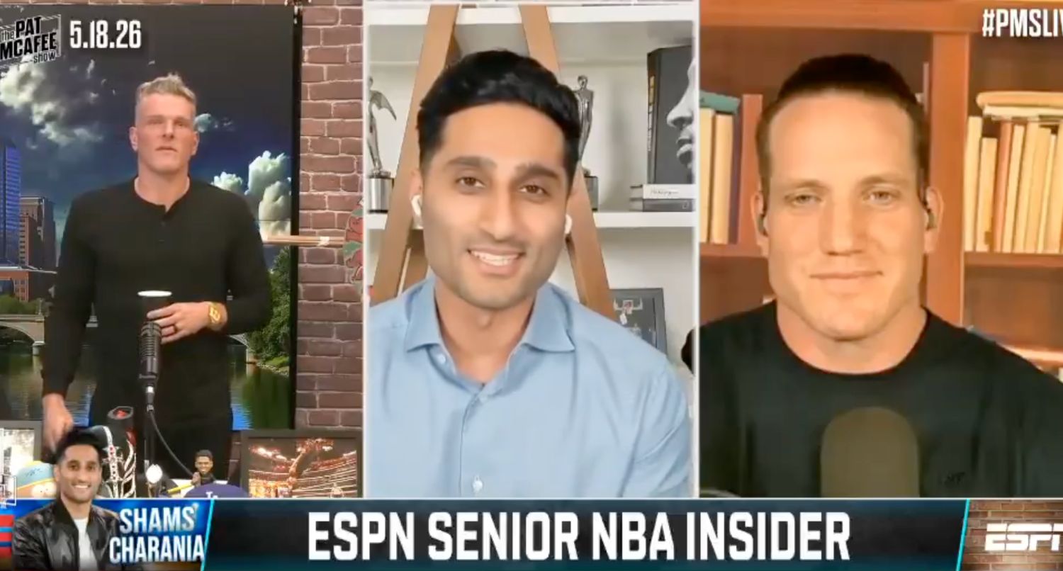Shams Charania on The Pat McAfee Show