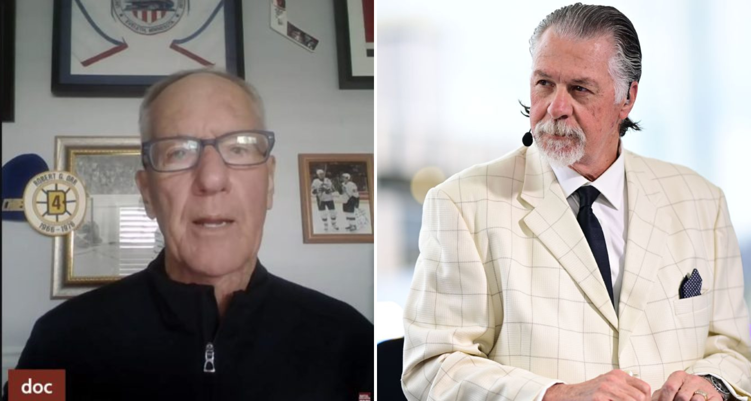 Barry Melrose and Doc Emrick