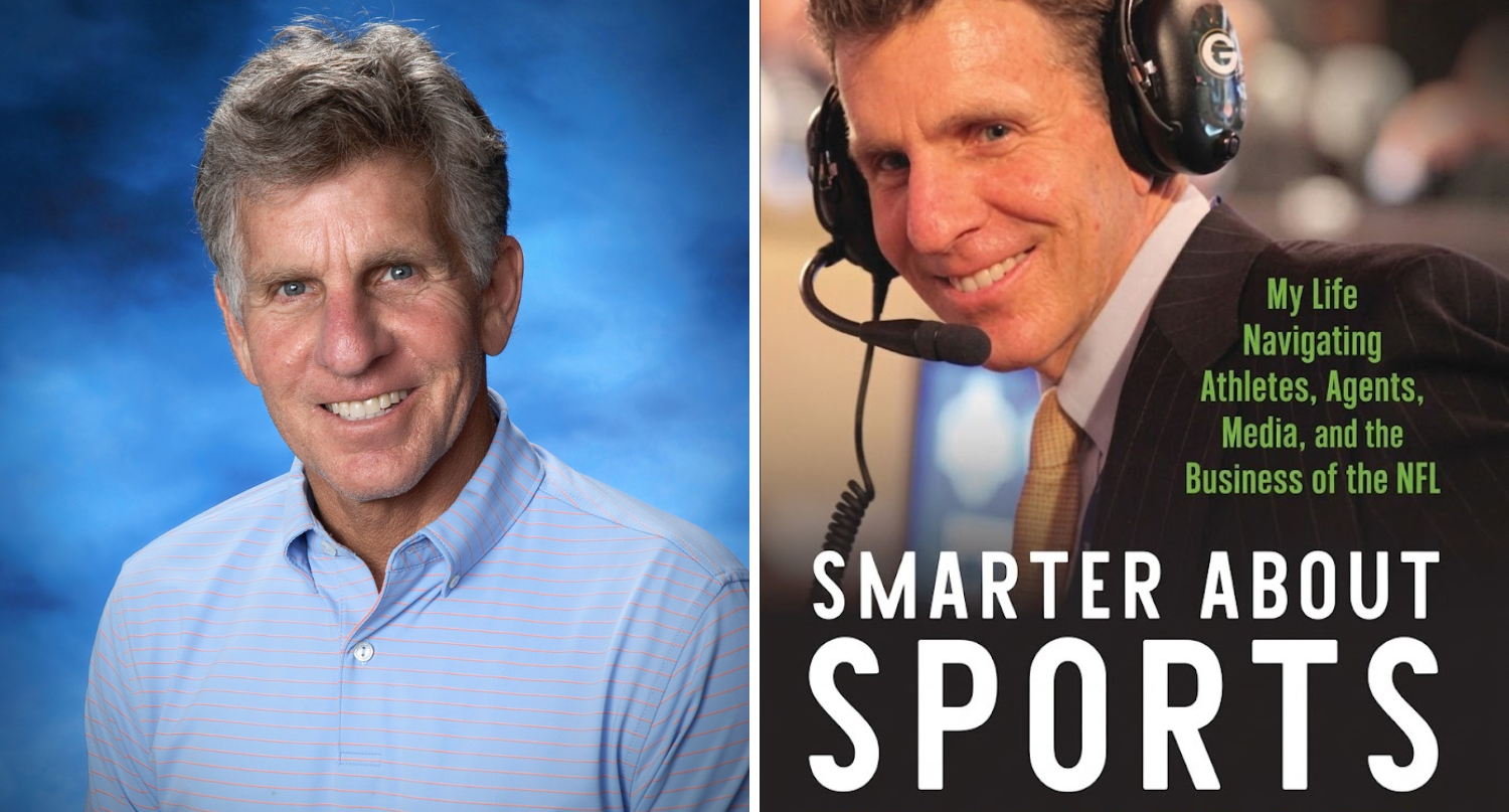 Andrew Brandt and his upcoming book “Smarter about Sports.” (Courtesy of Andrew Brandt)