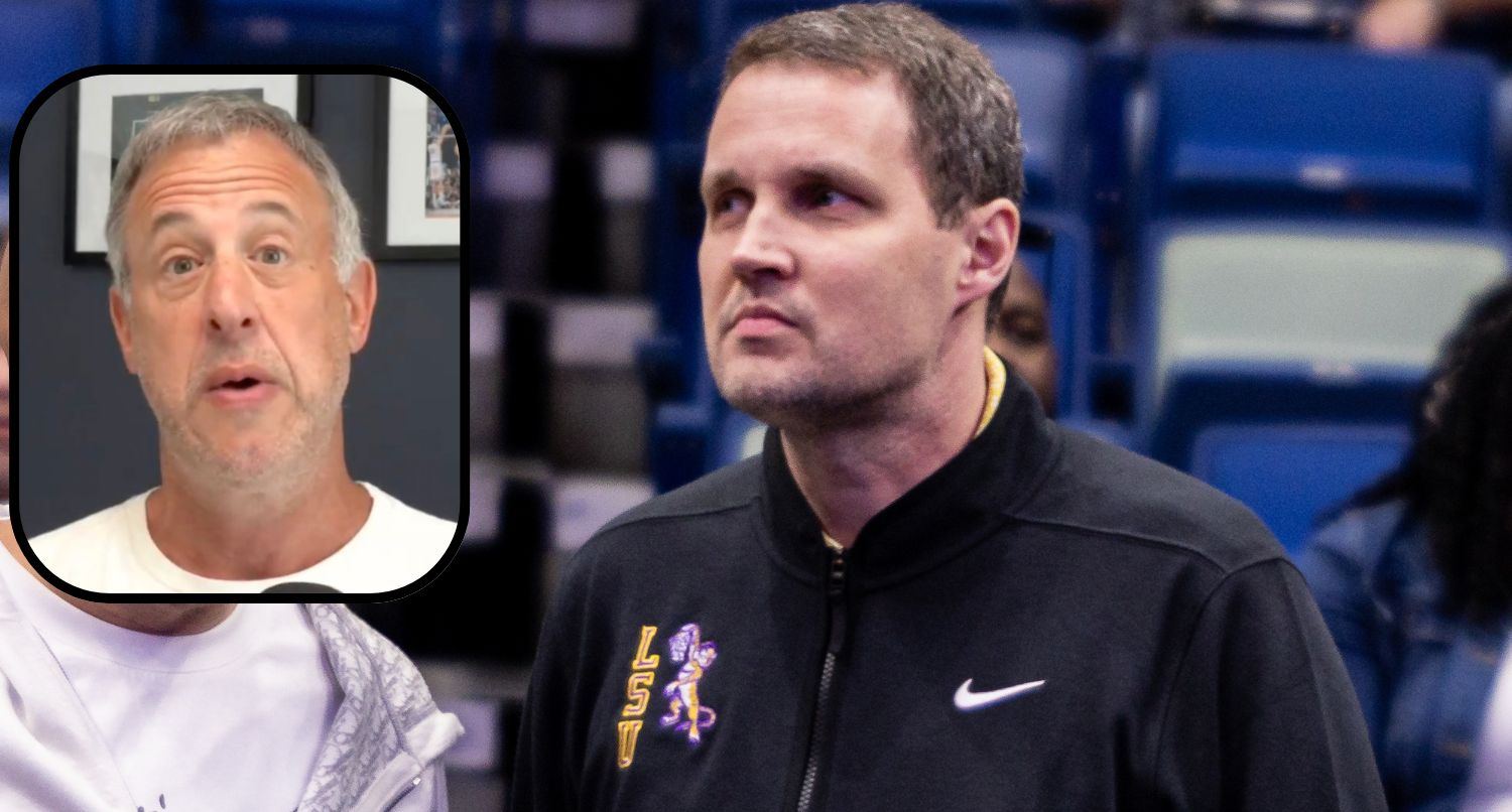 Jeff Goodman sounds off about LSU head coach Will Wade. Credit: Stephen Lew-Imagn Images; The Field of 68