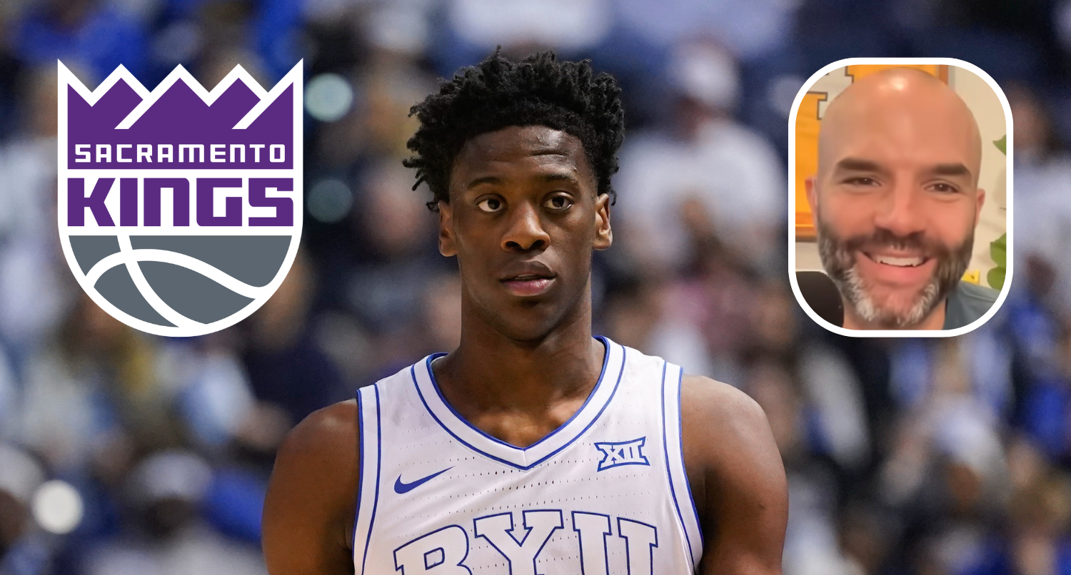 AJ Dybantsa Sacramento Kings Tom Haberstroh NBA Draft