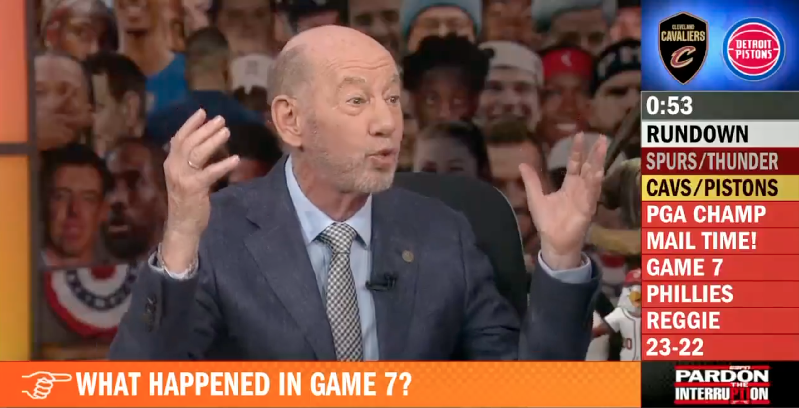 Tony Kornheiser on NBA playoffs