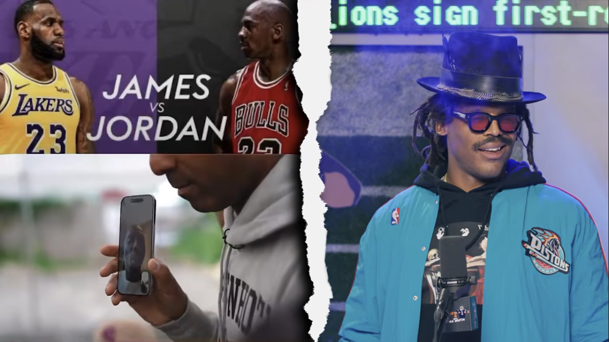 Cam Newton Rich Paul LeBron James
