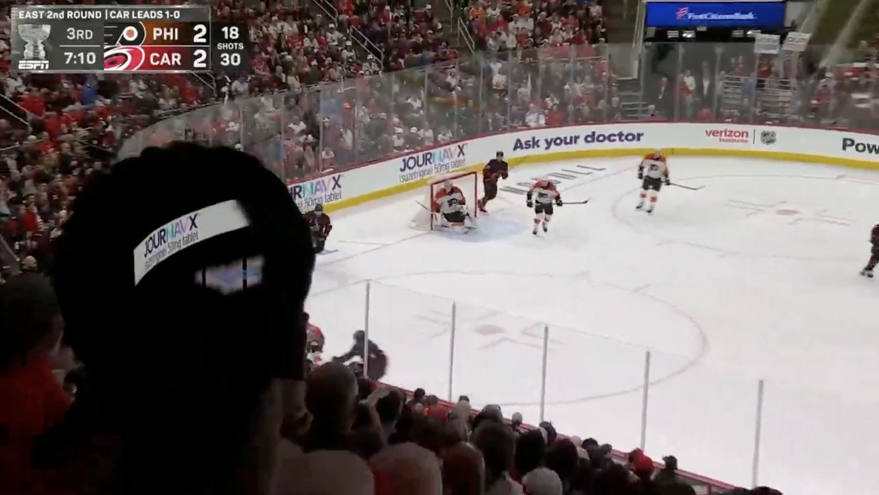 ESPN digital ad NHL blooper