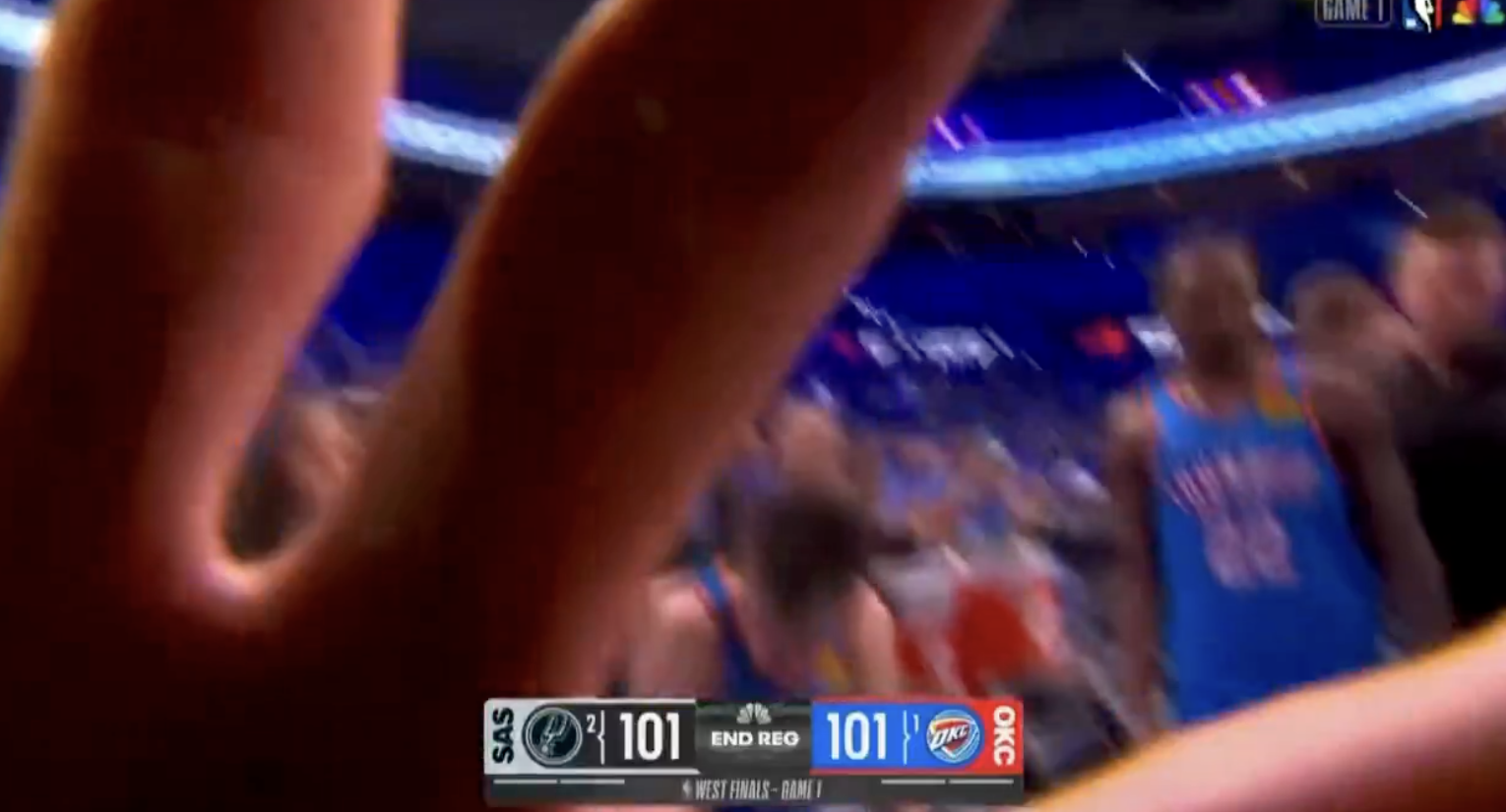 Alex Caruso NBC camera