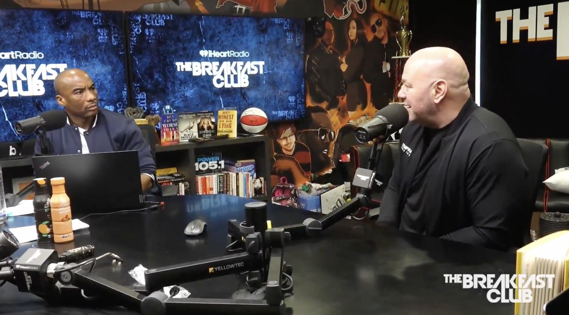 Dana White Charlamagne tha God UFC Breakfast Club