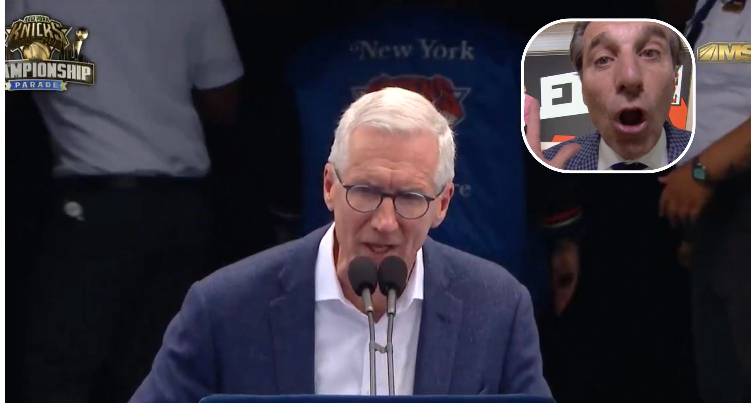Chris Russo must eviscerate Mike Breen for hosting Knicks parade, just as he did Joe Davis and Dodgers