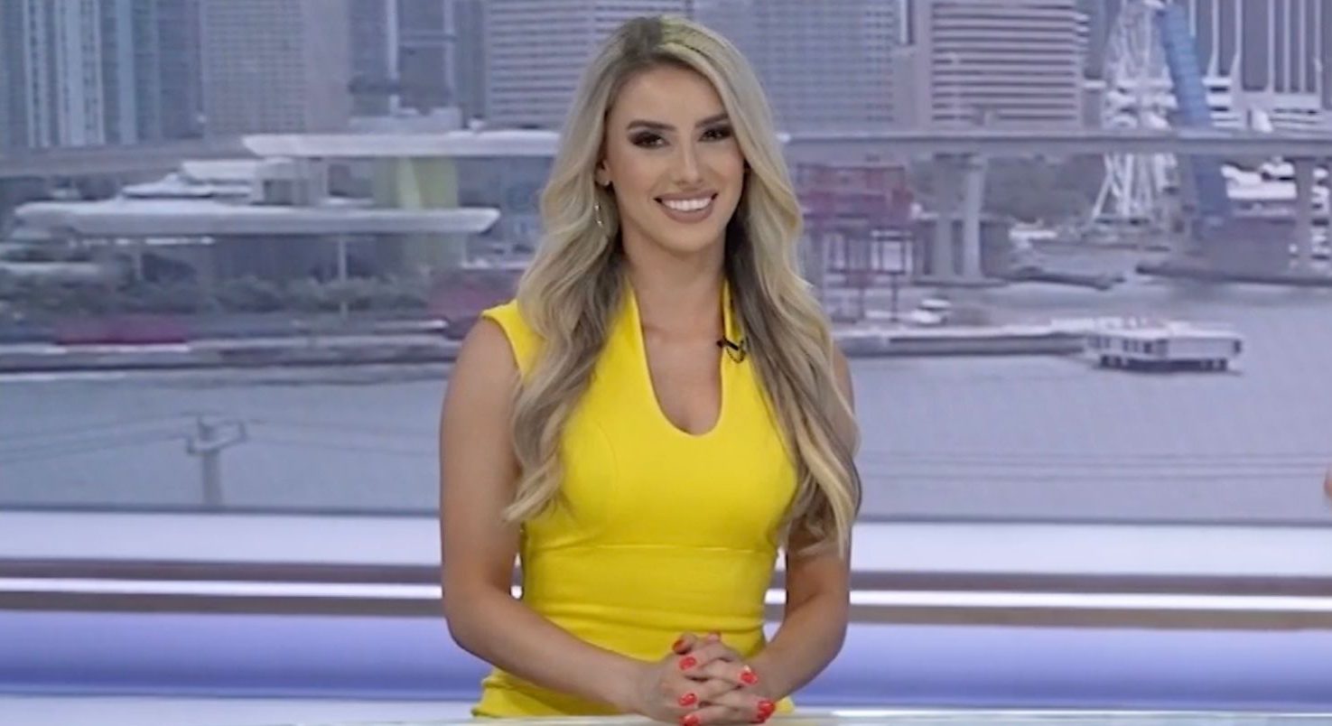 Sara Cardona works as a sports anchor at NBC 6 South Florida. Credit: NBC 6 South Florida
