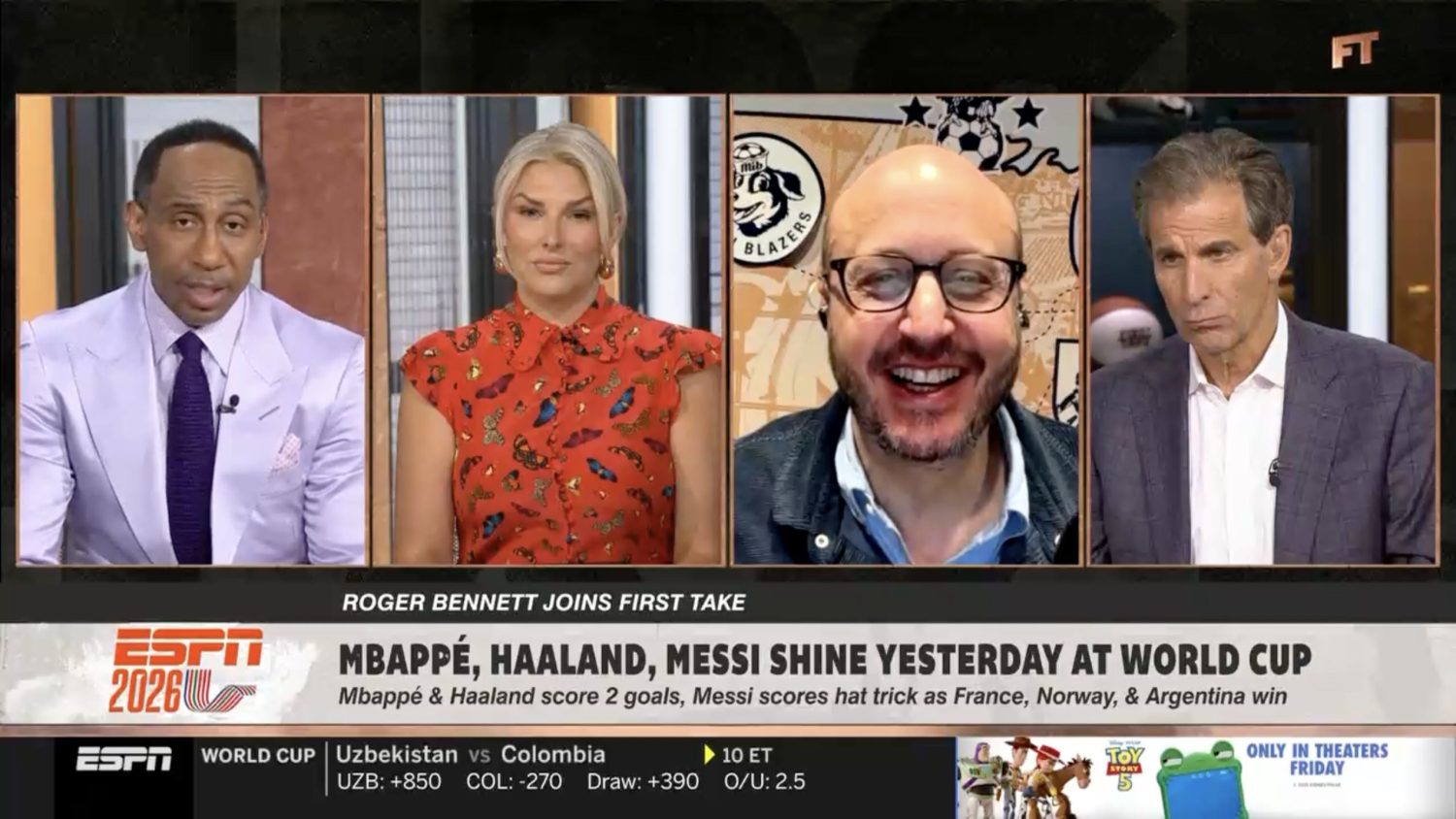 Stephen A. Smith makes World Cup mistake