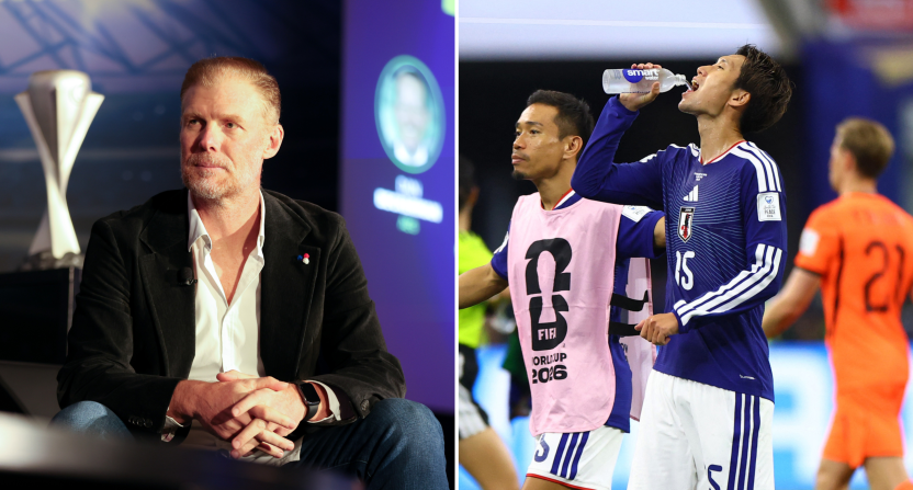 Alexi Lalas Defends Fox s Commercials During Hydration Breaks alexi-lalas-defends-fox-s-commercials-during-hydration-breaks